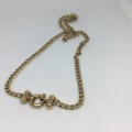 Beautiful 9ct Yellow Gold Ladies Necklace
