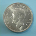 1950 South Africa SILVER 5 Shillings Coin