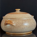 VINTAGE AND SOLID EARTHENWARE POT