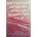Dictionary of South African Biography Vol II