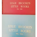 LESLIE BROOKE`S LITTLE BOOKS VOL.1 and 2 - A NURSERY RHYME PICTURE BOOK