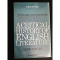 A Critical History of English Literature  /   David Daiches (Volume 4)