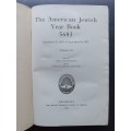 The American Jewish Year Book 5683, September 23, 1922 to September 10, 1923  Schneiderman, Harry