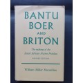 BANTU BOER and BRITON / William Miller Macmillan