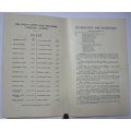 Union Castle Line List of Passengers 12th July 1951  214mm x 134mm Closed