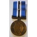 Full Size Ciskei Defence Medal Note Some Stains on Ribbon