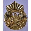 Lebowa Police Gilding Metal Cap Badge Voided Dinnes 1538