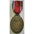 Full Size John Chard Medal NOT Numbered Thick Lettering Small Thin Suspender Ring