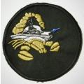 SA Navy Strike Craft Patch Embroidered on Material 90mm
