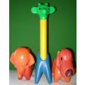 Vintage Tupperware Zoo It Yourself Assembly Toys