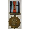 Full Size Military Merit Medal Numbered at Back w/ Bar In Original Box
