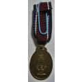 Miniature John Chard Medal w/ Royal Cypher