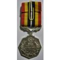 Full Size Southern Africa Medal Uniface Susp Tall Grass Crisp Detail Matte Finish Nr @ Back In Box