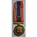 Miniature Pro Patria Medal w/ Miniature Cunene Bar