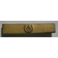 Full Size Bronze Aloe Bar for Pro Patria Medal for 6 Months Service After Initial Award SEE NOTE