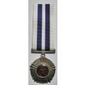 Full Size Pro Merito Medal 1975 Nr 1707 Marked Silver (Medal Appears in Matthysen) See Description
