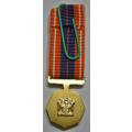 Miniature Pro Patria Medal w/ Miniature Cunene Bar