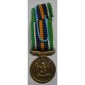 Miniature De Wet Medal Thin Type