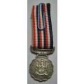 Miniature Union Medal w/ Royal Cypher