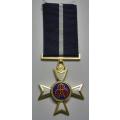 Full Size Pro Merito Decoration Marked S925 SAM Nr 83 (Medal Appears in Matthysen) See Description