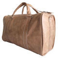 Genuine Leather High Quality Handcrafted Duffel, Luggage, Travel, Gym, Weekender Bag - Free Shipment