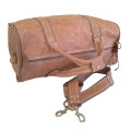 Genuine Leather  Handcrafted Duffel Bag, Luggage,Travel, Gym, Weekend, Overnight Bag - High Quality