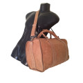 Genuine Leather  Handcrafted Duffel Bag, Luggage,Travel, Gym, Weekend, Overnight Bag - High Quality