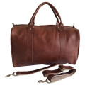 100% Genuine Leather High Quality Handcrafted Duffel, Luggage, Travel, Gym Bag - Free Shipping