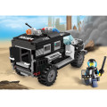 Building Block Assembly SWAT SUV Police Car Vehicle Cars Toys ,190 parts