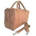 100% Genuine Leather High Quality Handcrafted Duffel, Luggage, Travel, Gym Bag - Unisex