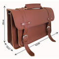 Genuine Leather Briefcase,Handbag Fits 15 Inch Laptop, Apple, iPad, Mac book, Computer & Tablet