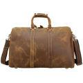 Full Grain Leather Duffel 15` Laptop Bag  Travel  Luggage  Handbag  Gym  Weekender