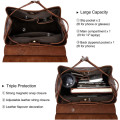 Full Grain Leather Backpack, Handbag, Laptop Bag -  Colour Available - Brown