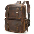 15.6 Inch Backpack Computer Bag - Full Grain Leather Travel  Daypack  Satchel, Laptop Bag
