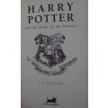 Harry Potter and the Order of the Phoenix.- J K Rowling