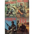 4 Elite Forces Publications  Leather Necks |  SAS | Israeli Paras  | Green Berets