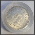 1959 3 D (Coin in Capsule), UNC // Photos of actual coin