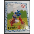 40252: BMX Biker Smurf (Supersmurf) - Schleich - 5,5cm // STILL SEALED IN BOX