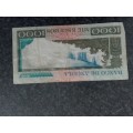 Vintage Angola note