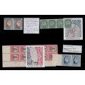 Union of South Africa.  18 Union varieties as per scan.  Fine unmounted / mounted mint.