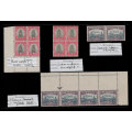 Union of South Africa.  18 Union varieties as per scan.  Fine unmounted / mounted mint.