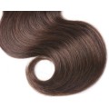 100% Virgin Brazilian Body Wave Human Hair Bundles x3 - 10" 12" 14" Grade 10A - Brown