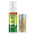 Olive Oil Wrap Set Mousse and Hair Wax COMBO