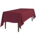 Rectangular Tablecloth - Burgundy Colour - 150x250cm