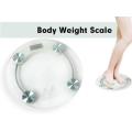 Brand new Tempered Glass Digital Round Scale Body Weighting Weight Scale