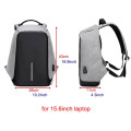 Anti-theft Travel Backpack Laptop School Bag with USB Charging Port