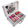 Professional Makeup Set 3 Lyers Suitcase Makeup Kit Glitter Lipstick Brushes Nail Polish Cosmetic