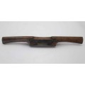 Beautiful Old Wood Plane, Sharp Blade And Brass Details - Length 29cm