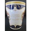 Commemorative Royal Wedding Of Prince William And Catherine Middleton Cup -Royal Crest