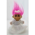 Retro Bride Troll Doll - Cute!!! - Height 19cm